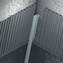 Aluminum Tiles Interior Corner Profile
